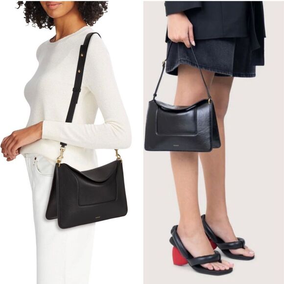 Wandler Handbags - WANDLER Penelope Leather Shoulder Bag